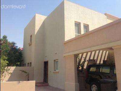 Abu Dhabi villa interior with comfortable holiday rental style